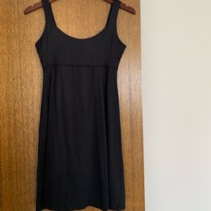FIG travel friendly black dress